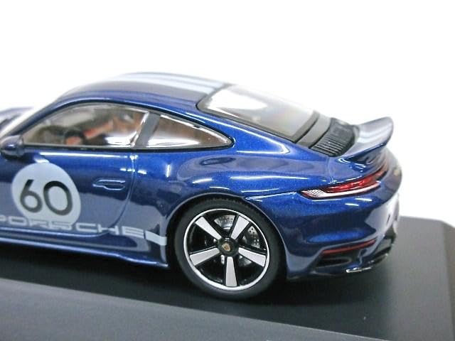 Spark製ポルシェ1/43「ポルシェ 911 スポーツクラシック 2022」 Amazon | PORSCHE特注 1/43 ポルシェ911 スポーツ クラシック (ブルー